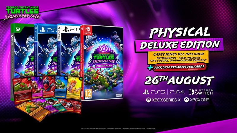 Nintendo - Teenage Mutant Ninja Turtles - Splintered Fate - Deluxe Edition - Switch