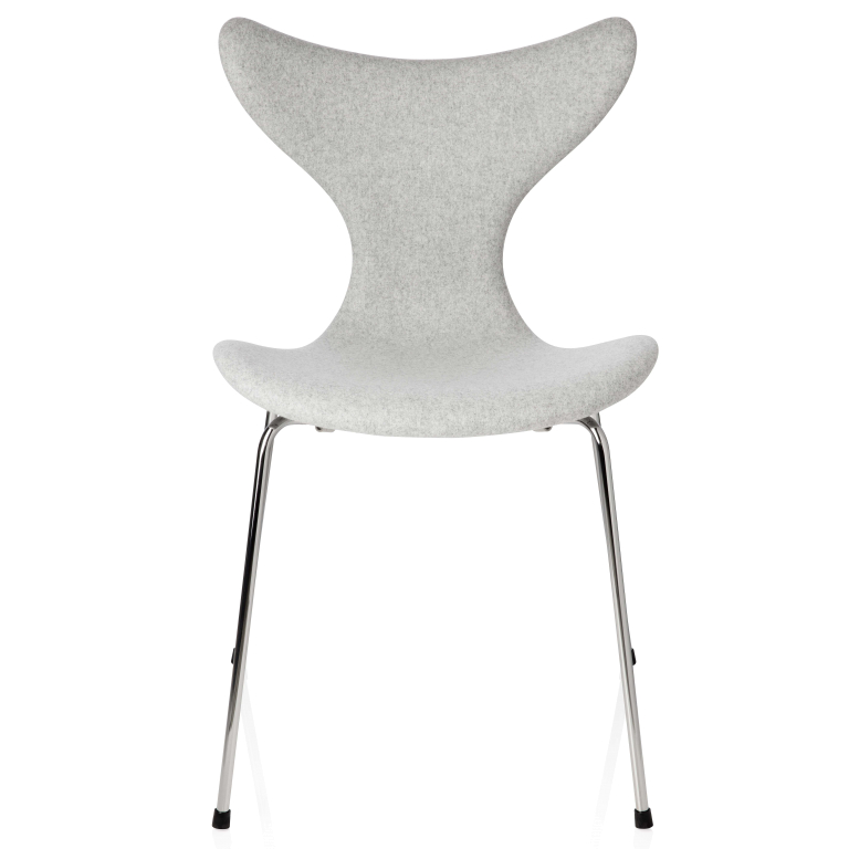 Fritz Hansen Lily stoel gestoffeerd divina melange 120