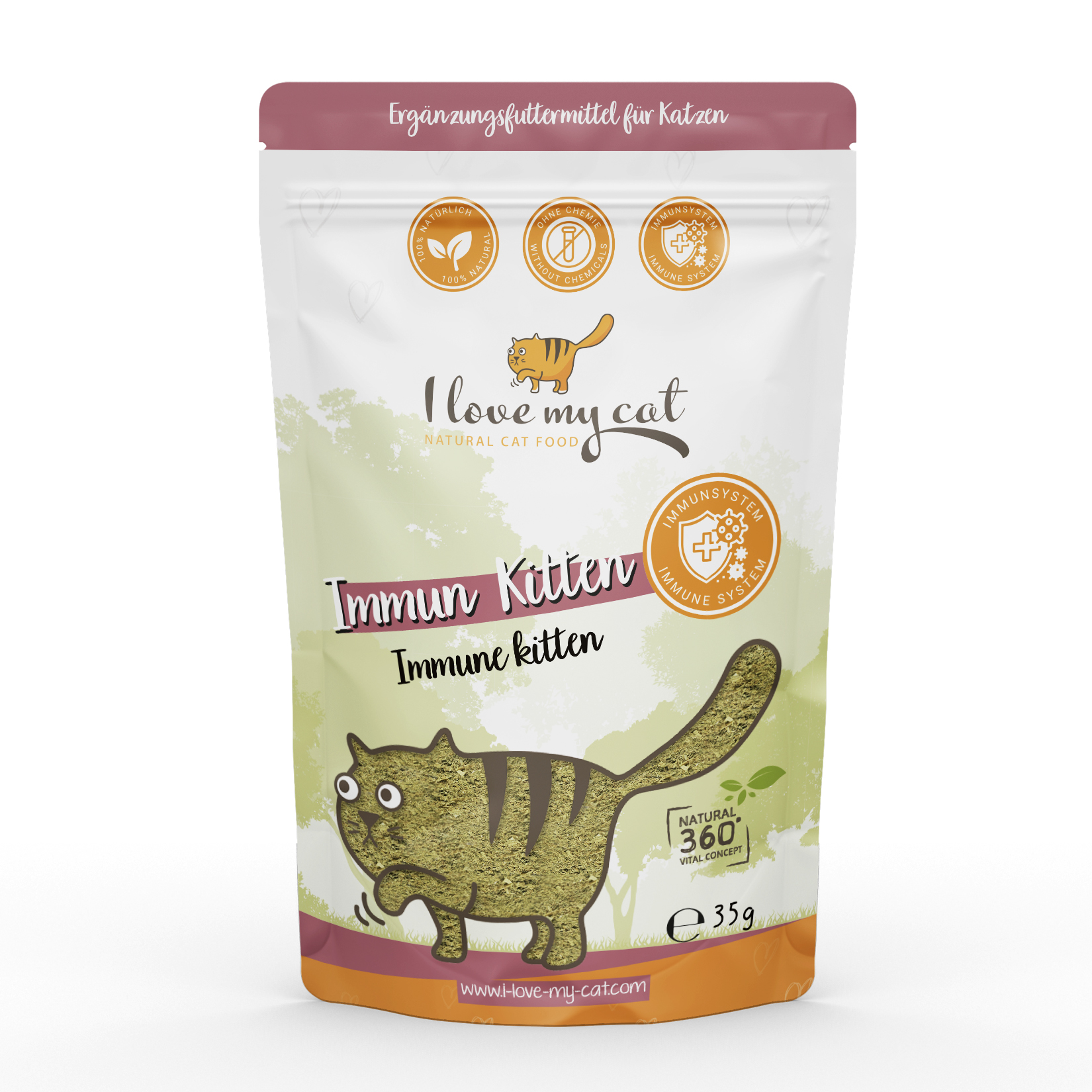 Poudre immunitaire pour chatons - 35g