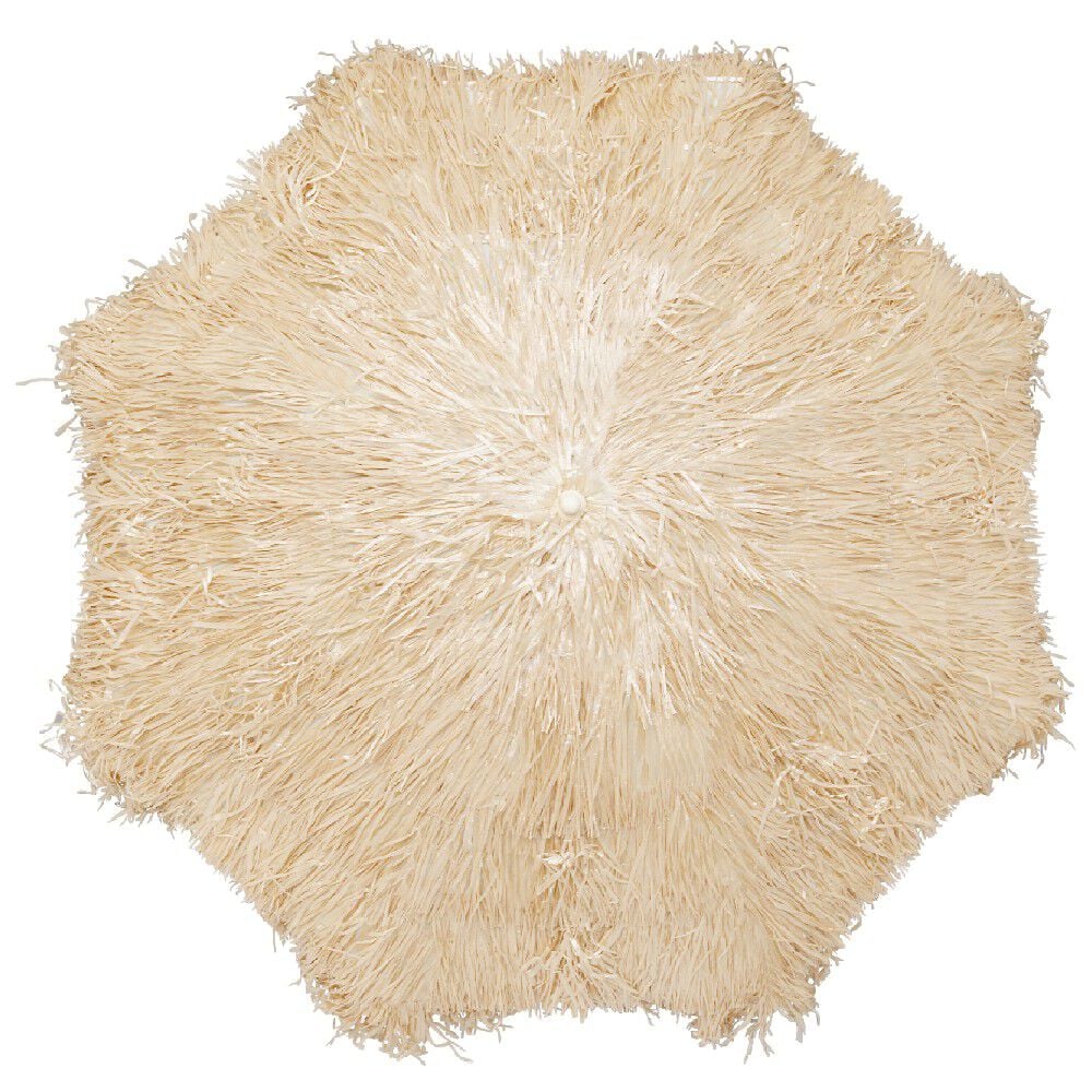 Parasol de plage Hawaï Ø 160cm beige