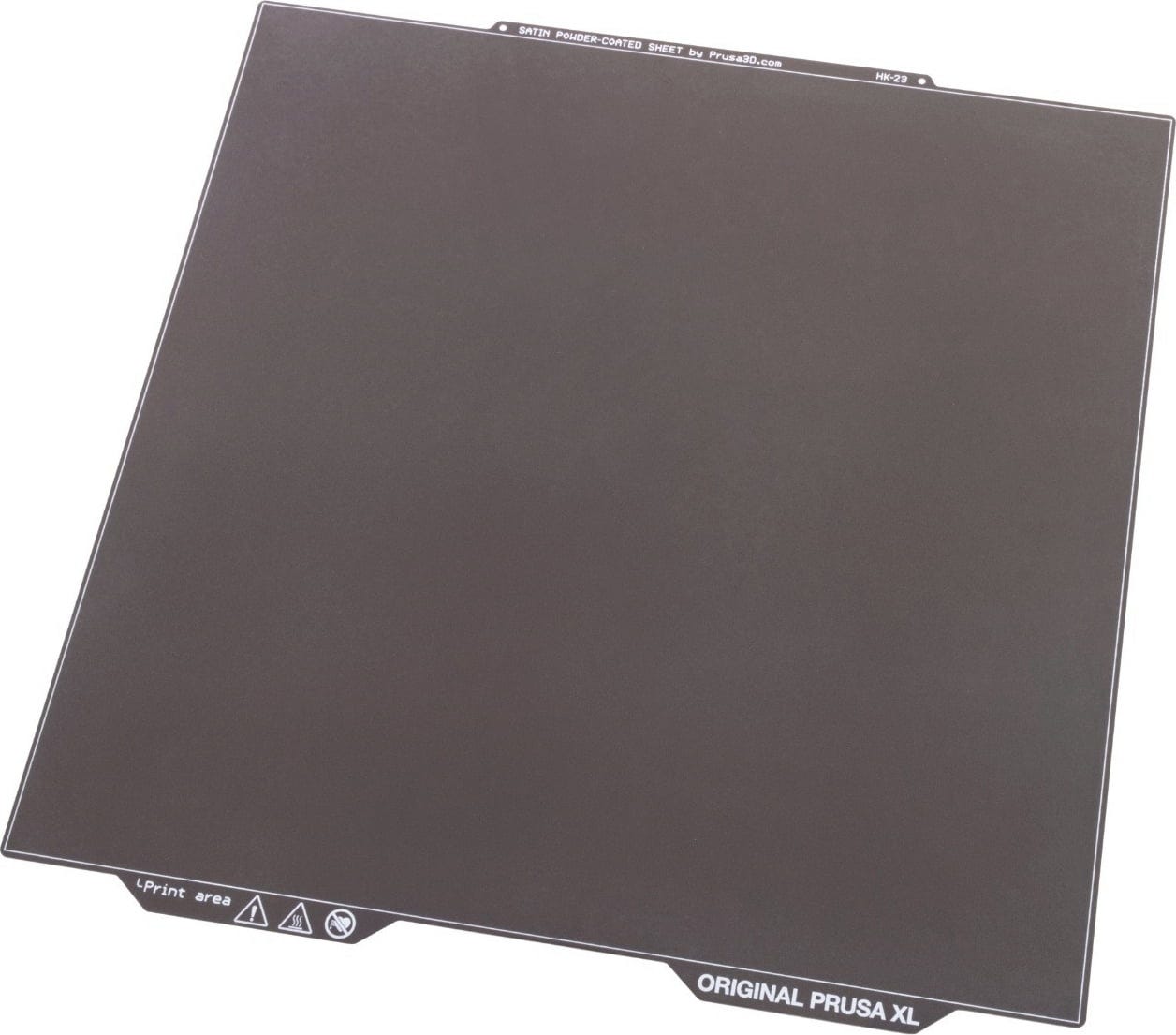 Prusa  Satin Powder-coated Print Sheet, Prusa XL    Ersatz Bauplatte für Prusa 3D Drucker