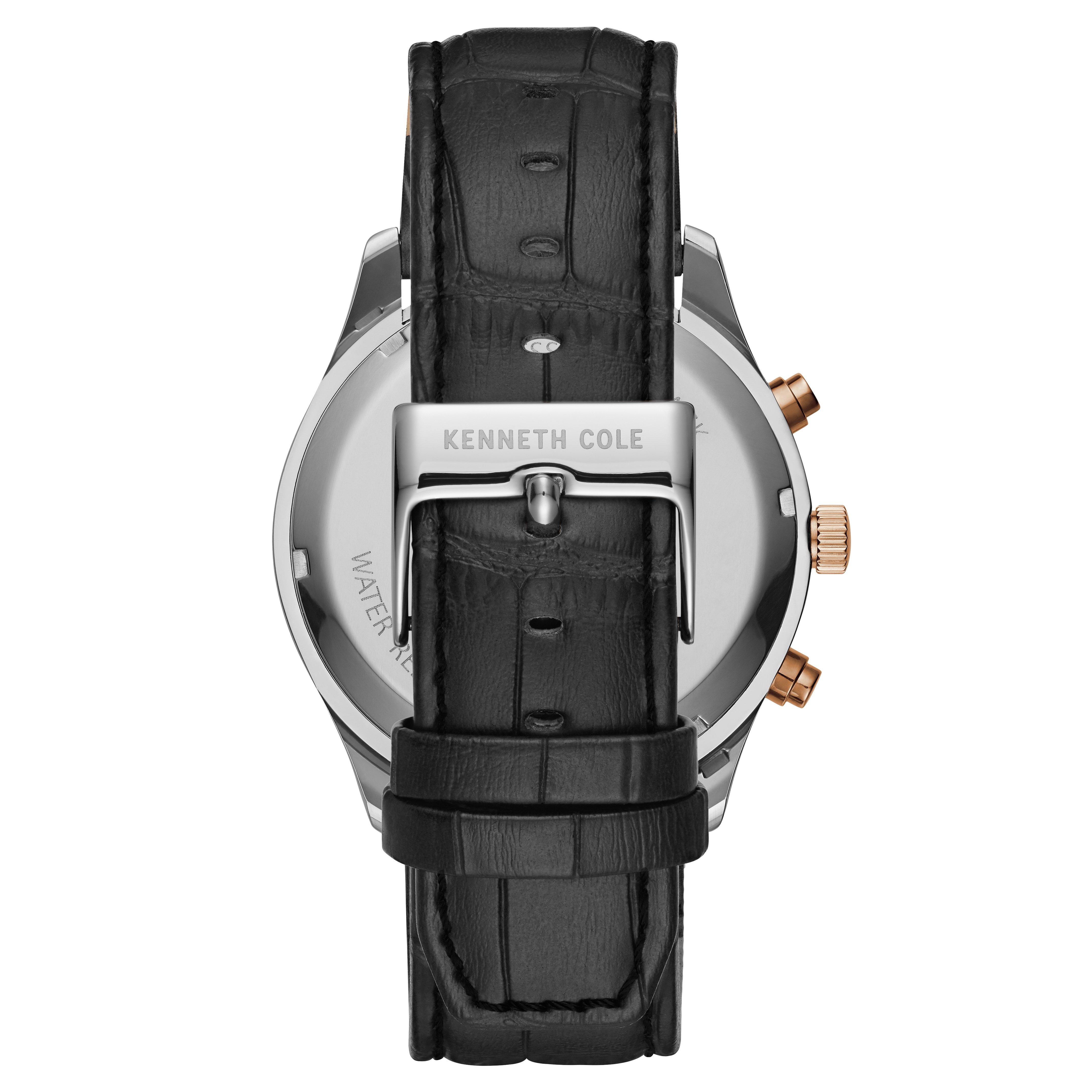 Kenneth Cole New York Dress Grey Fashion Analogue Quartz Watch