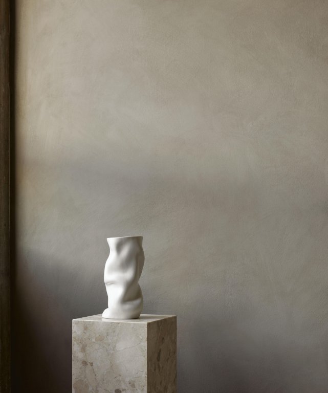 Audo Copenhagen Collapse vaas small zwart