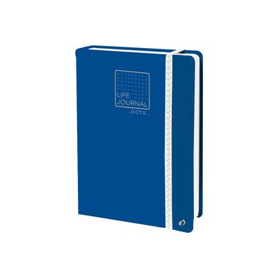 Quo Vadis Life Journal - Carnet de notes 15 x 21 cm - pointillés - bleu océan