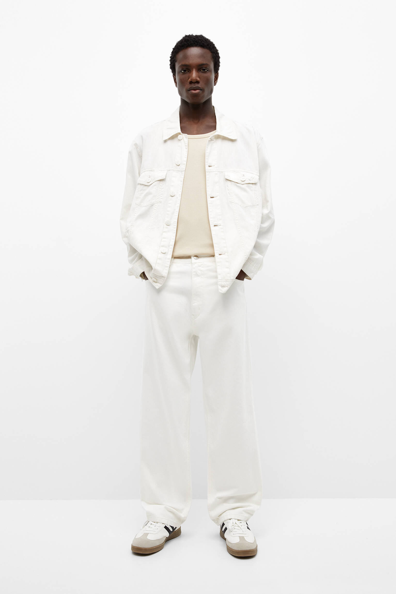 CALÇA JEANS BAGGY FIT - CRUA