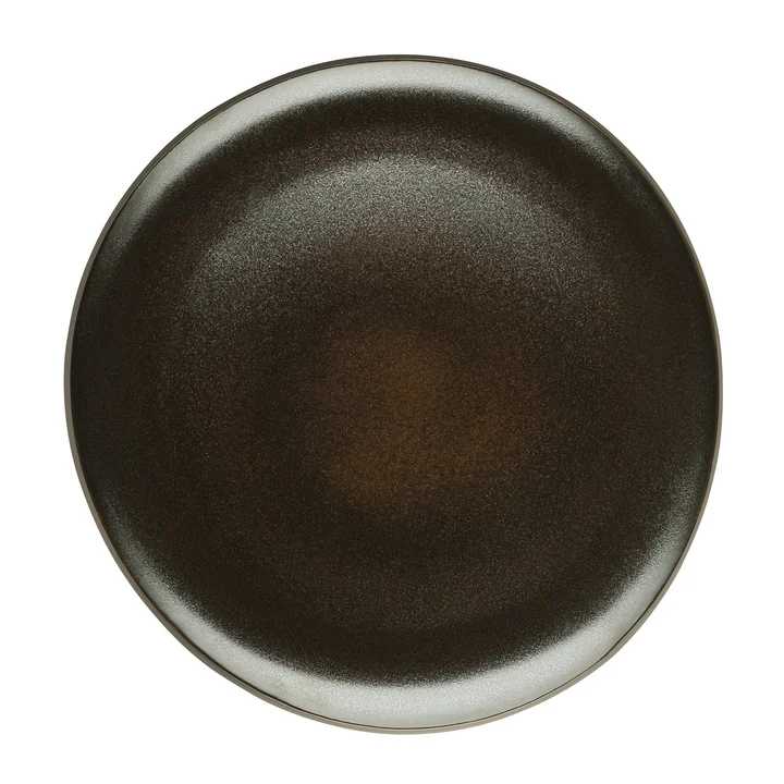 Rosenthal - Junto Teller Ø 27 cm flach, schiefergrau