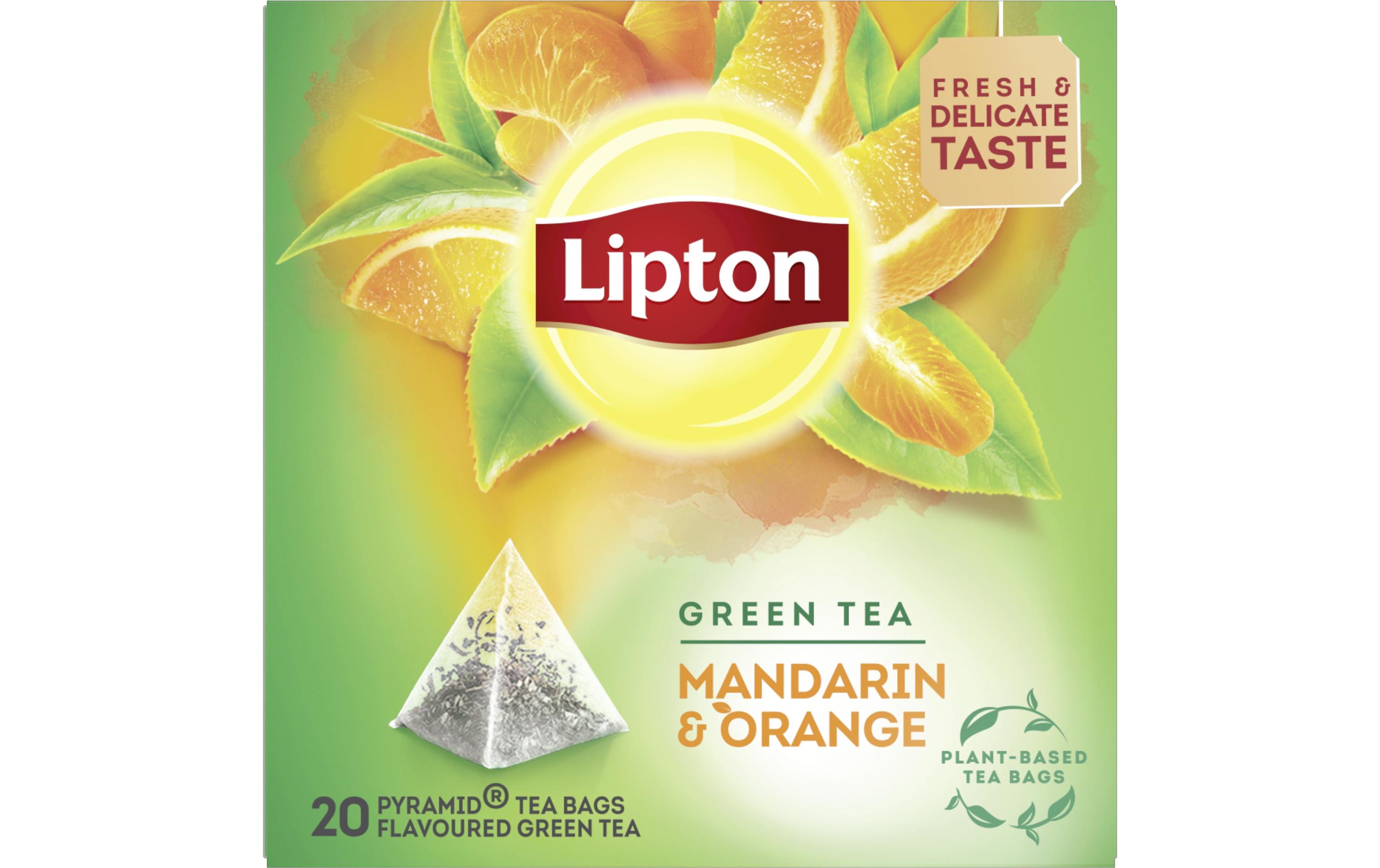 Teebeutel Green Mandarin & Orange 20 StückGrüntee