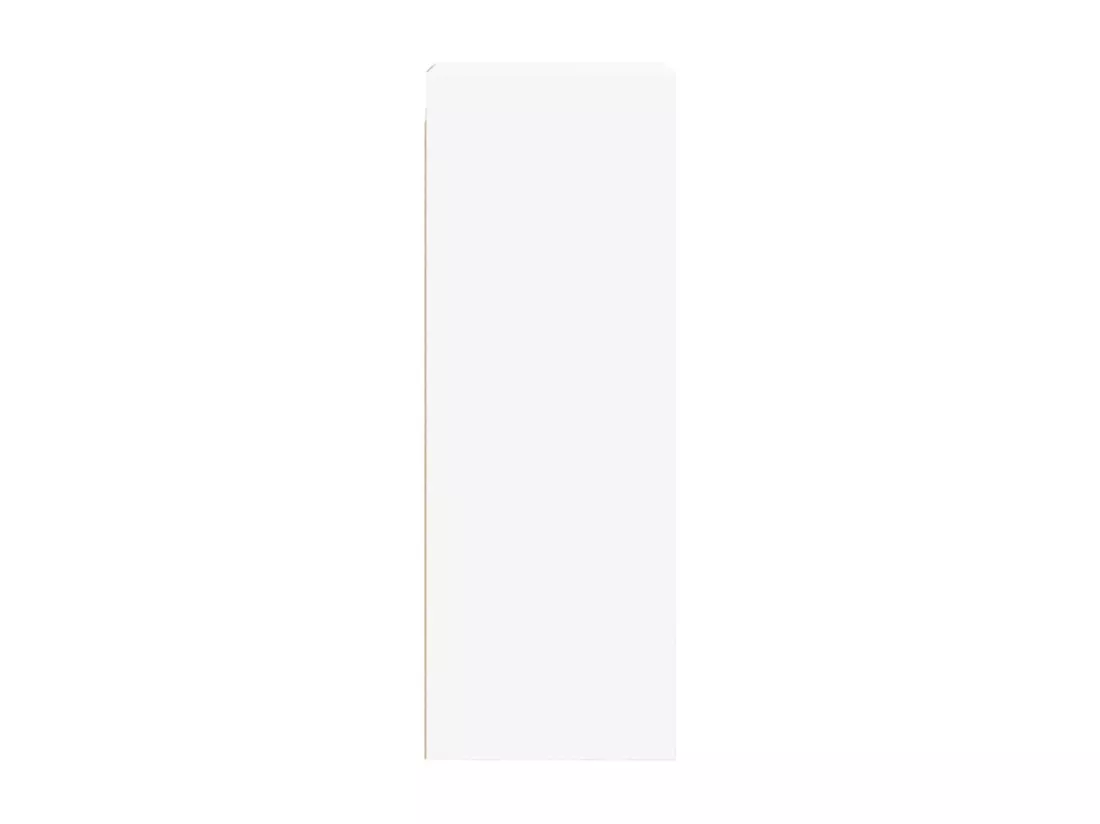 Armoire murale avec portes en verre blanc 35x37x100 cm