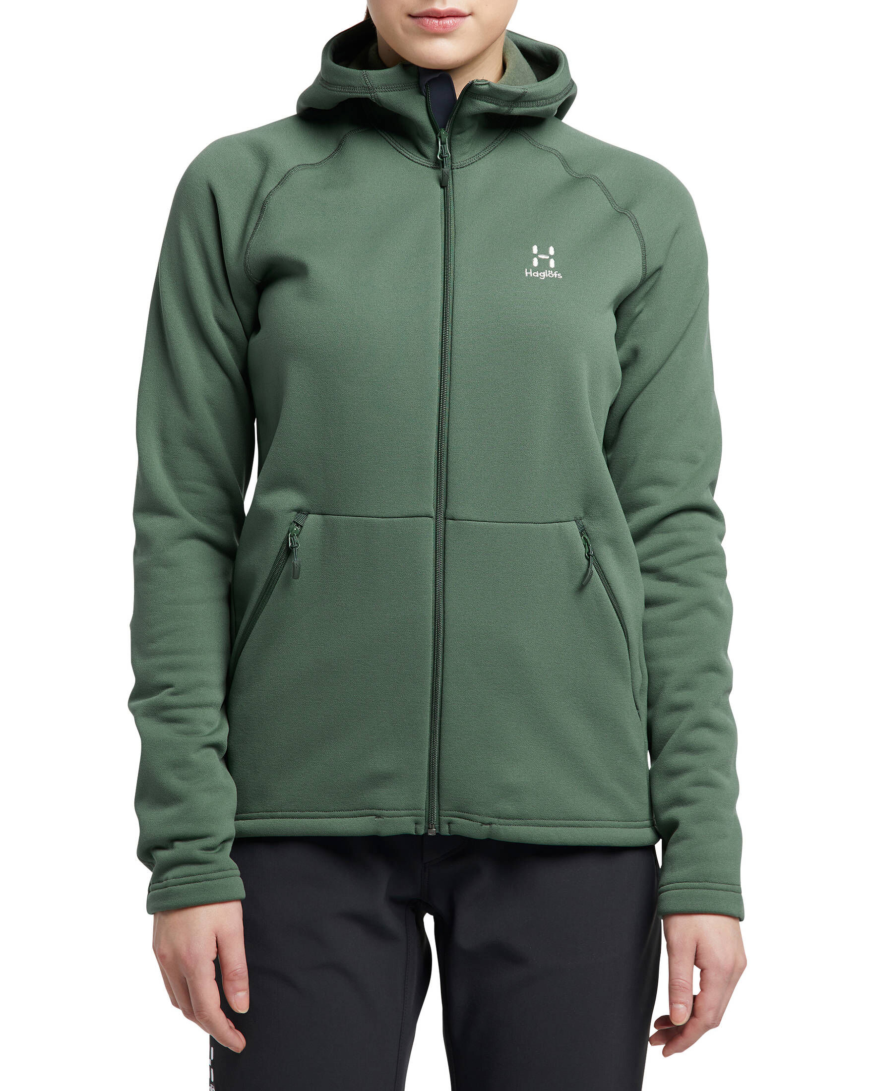 Haglöfs| Damen Fleecejacke Bungy Hood