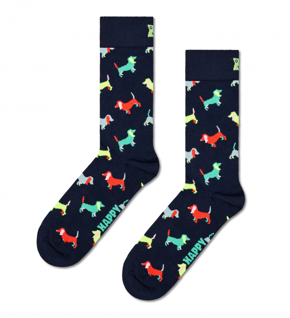 Happy Socks Puppy Love Sock Socken in Mehrfarbig