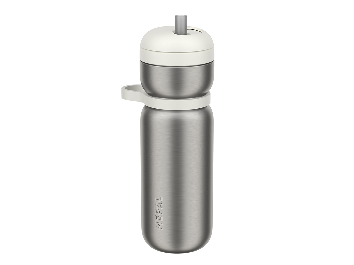 Mepal Sport twist 600 ml isoleerfles - Ceramic white