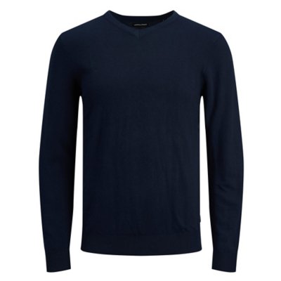 Pull homme Jjeemil Knit V-Neck Noos JACK JONES