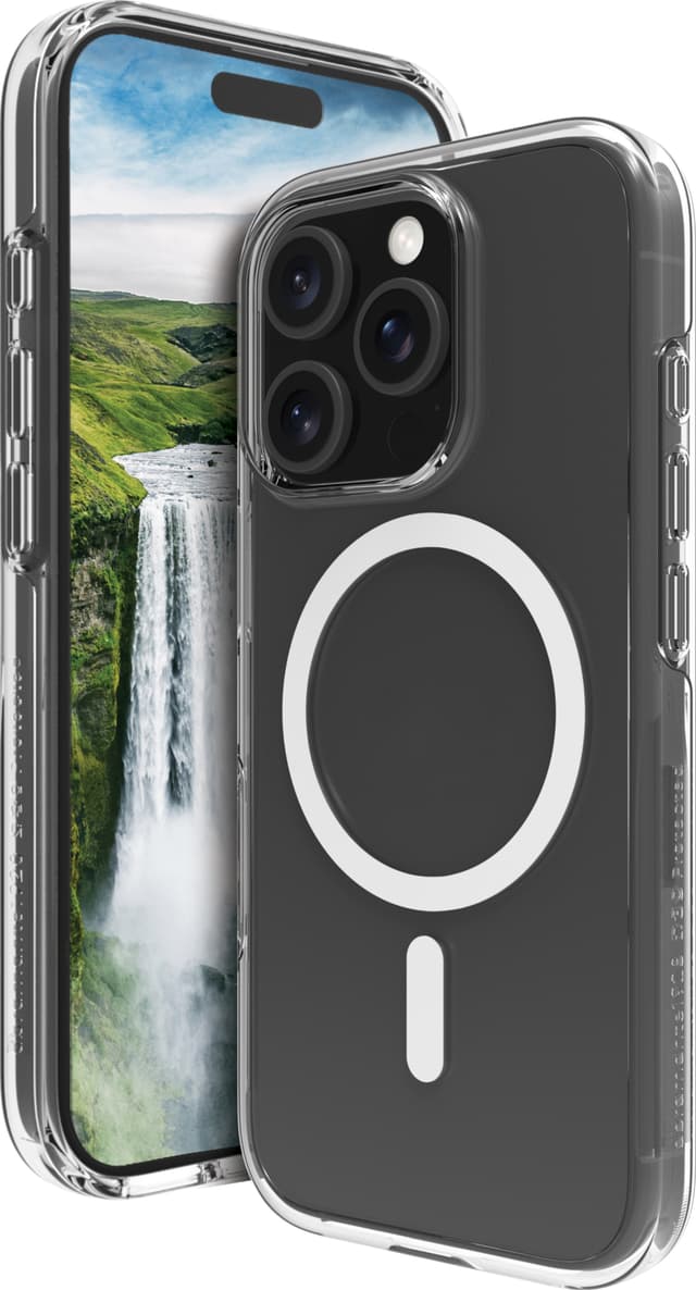 Dbramante1928 Iceland Ultra D3O MagSafe iPhone 16 ProMax etui (klart)
