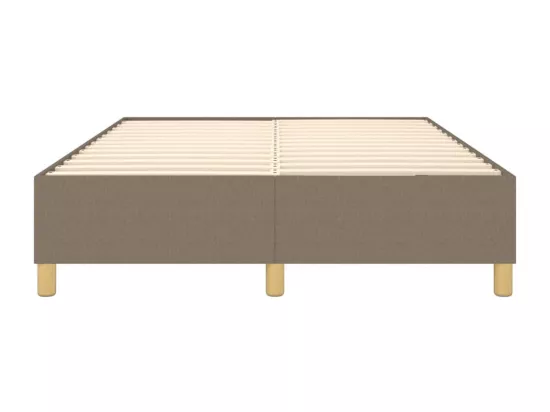 Sommier à lattes de lit Taupe 140x200 cm Tissu