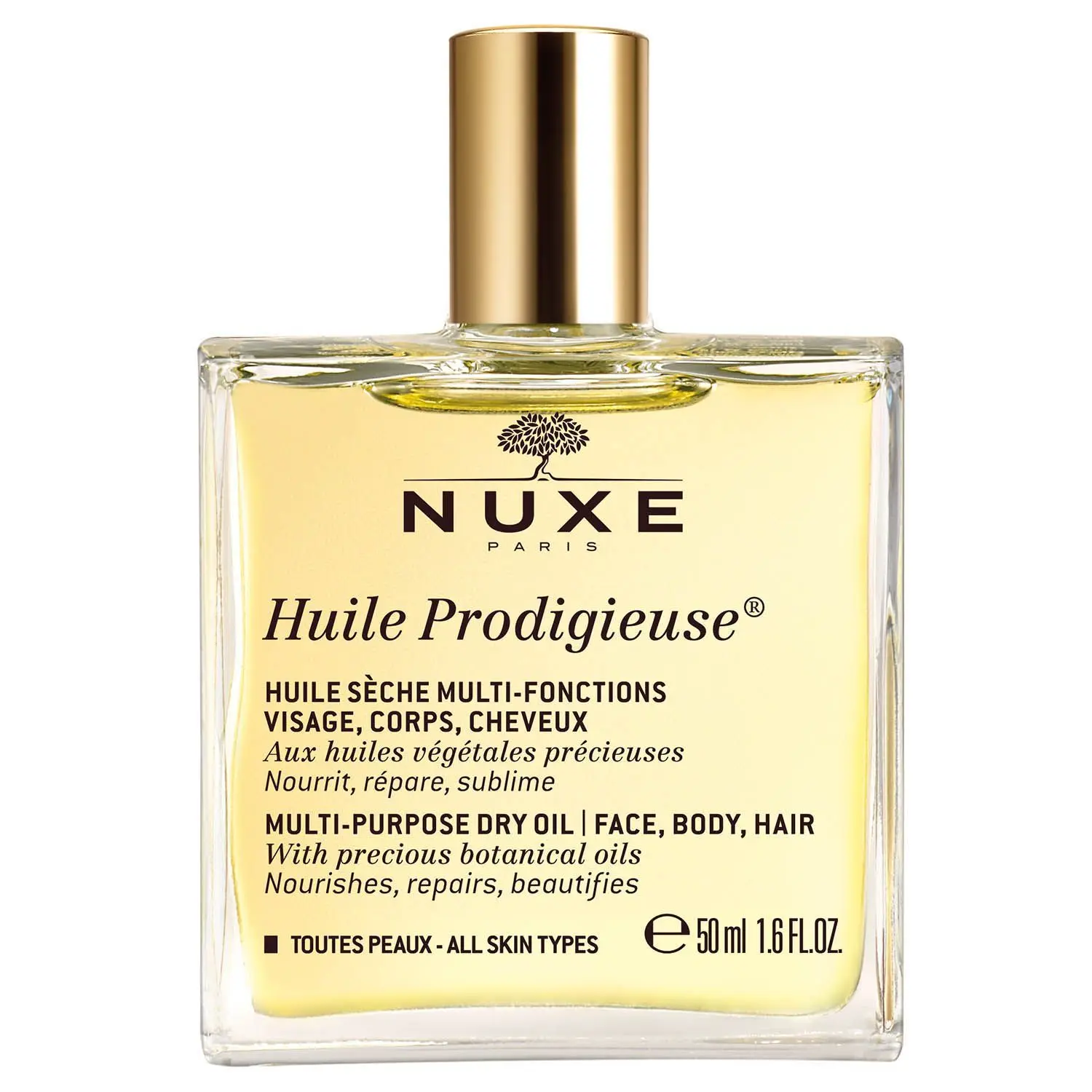 Nuxe - Huile prodigieuse®- huile sèche multi-fonctions visage, corps, cheveux SOINS PRODIGIEUX®- Soin de jour