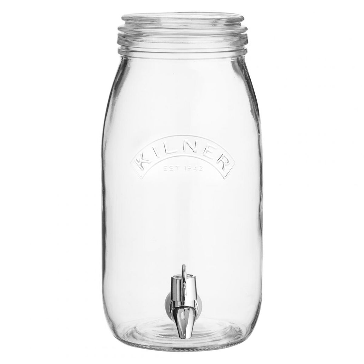 Glassbeholder med tappekran 3 liter