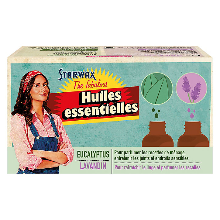 Huiles essentielles lavande et arbre à thé Fabulous 2x10 ml
