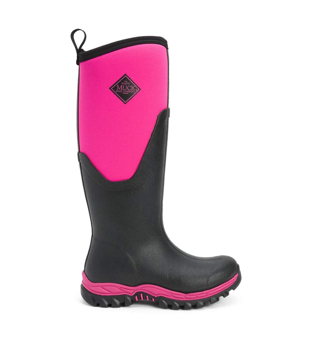 Muck - Bottes ARCTIC - Femmes (Noir/ Rose) - UTFS4289