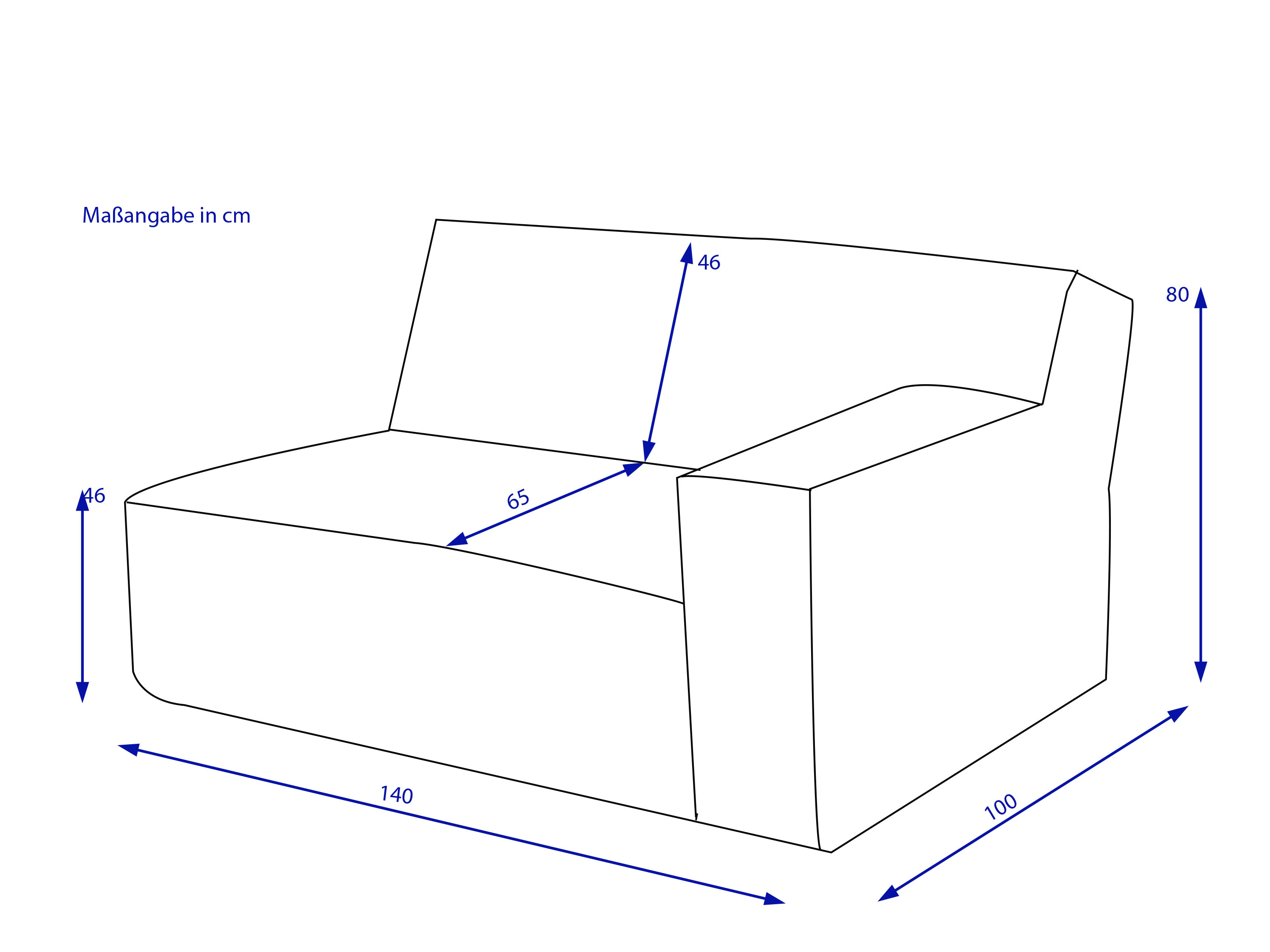 Sofaelement SANSIBAR RANTUM hellbeige