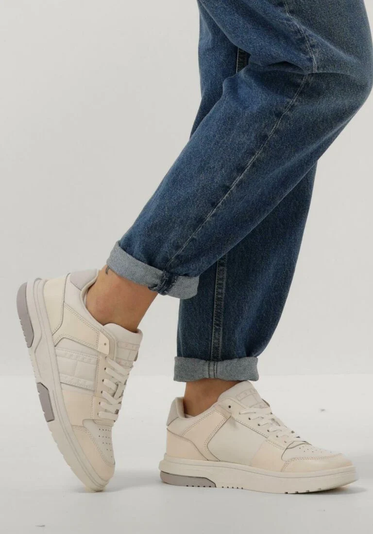TOMMY JEANS witte tommy jeans lage sneakers tjw skate d