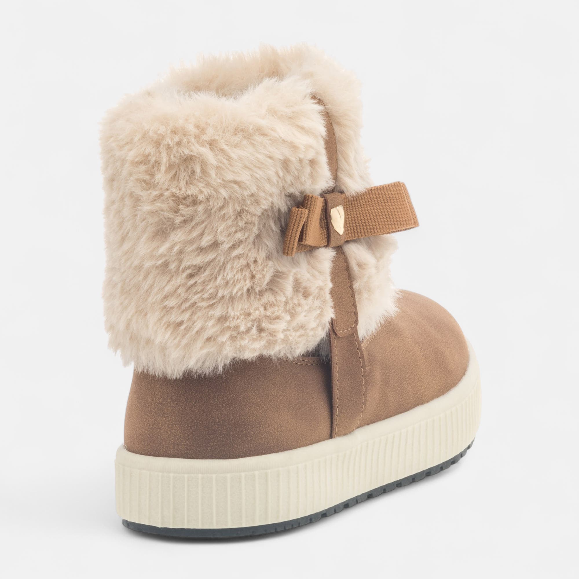 Bottines Fille cognac