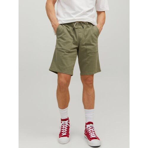 Jack & Jones - 12229946 JOGGER AMA-DEEP LICHEN Verde