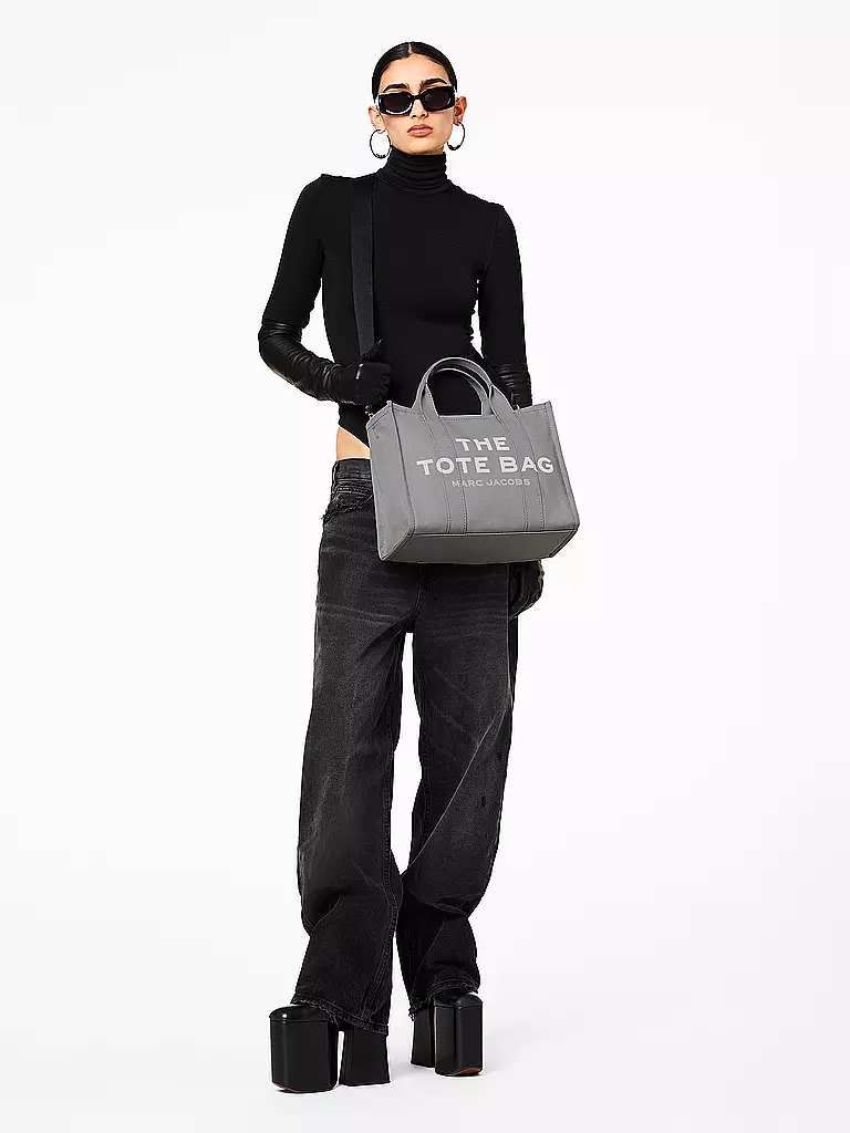 MARC JACOBS Tasche - Tote Bag THE MEDIUM TOTE CANVAS grau