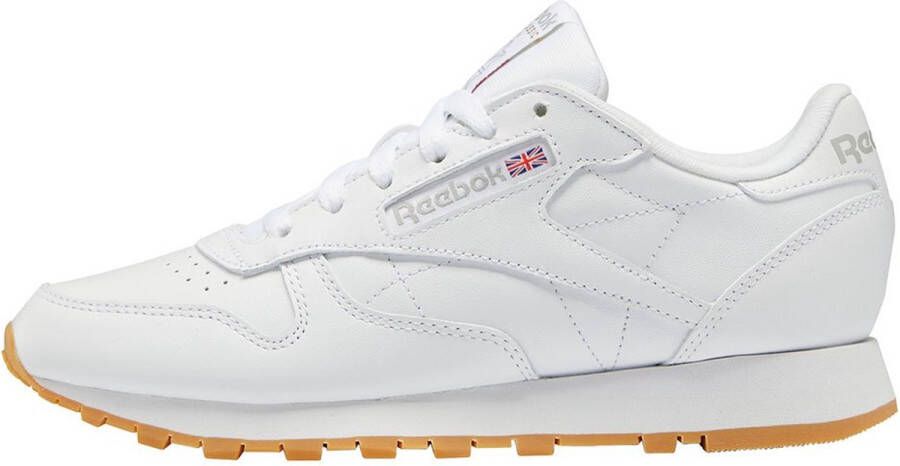 Reebok Classic Leather Cloud White Cloud White Pure Grey 3- Dames Cloud White Cloud White Pure Grey 3