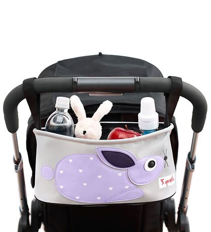 3 Sprouts Kinderwagentasche - 32x15x13 - Kaninchen