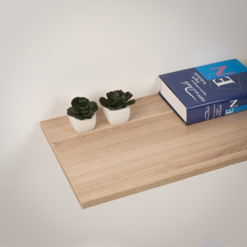 Meubelpaneel gebleekt eiken ABS fingerprint proof 120x40 cm 18 mm