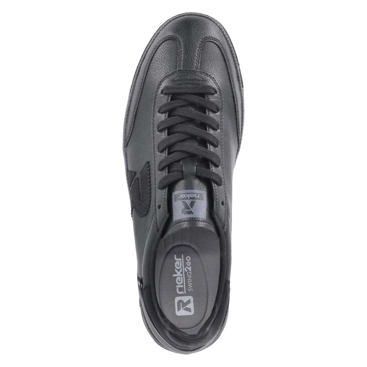 RiekerLow Sneaker - schwarz/schwarz