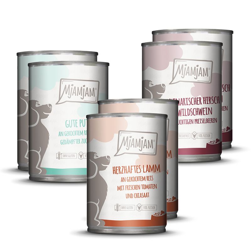 MjAMjAM Adult 6 x 400 g