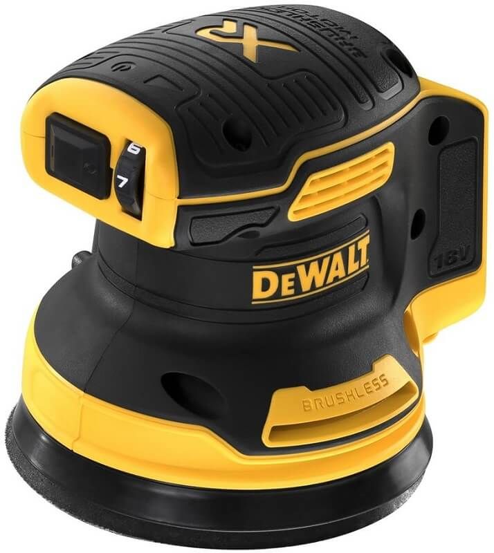 DeWALT DCW210NT 18V Li-ion accu excentrische schuurmachine in TSTAK - 125mm