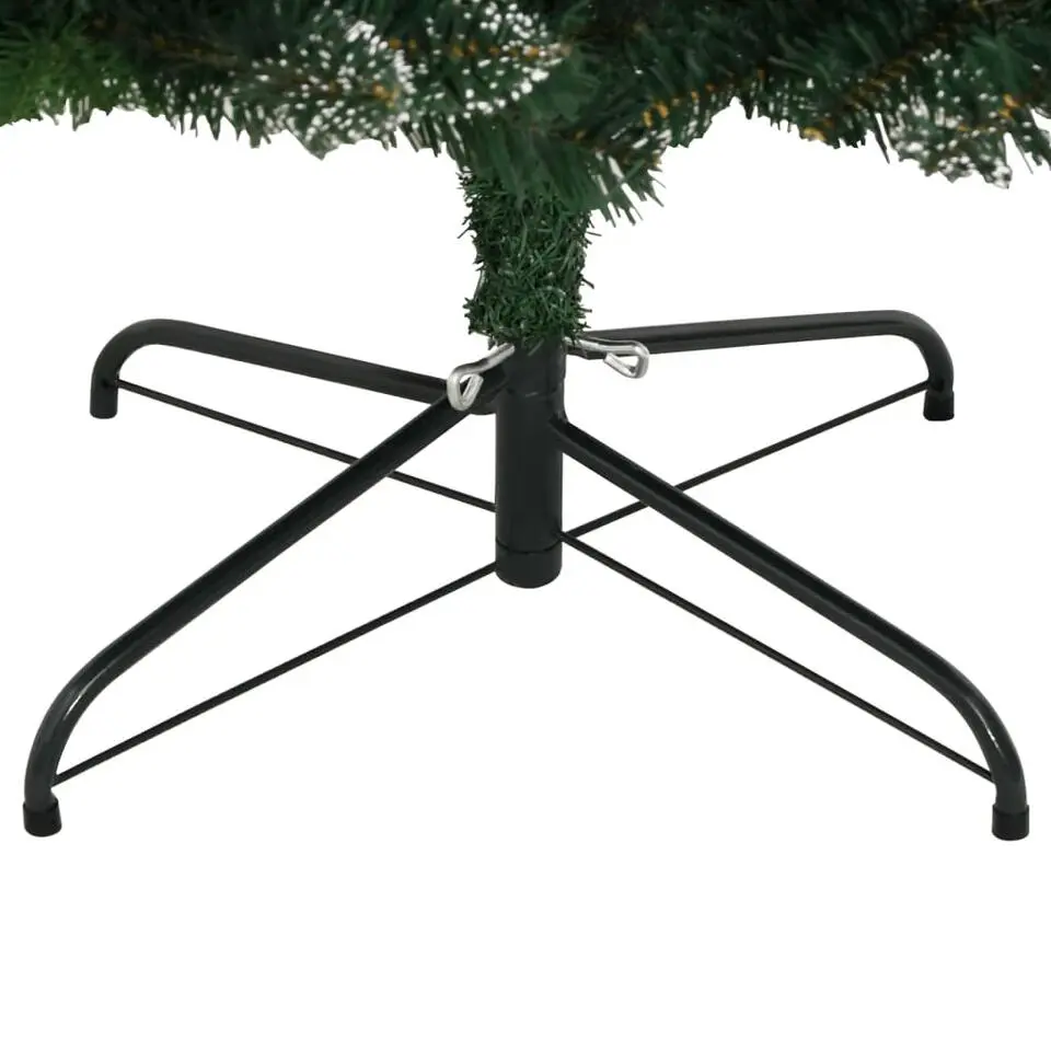 vidaXL - Gescharnierde Kunstkerstboom - Groen - 180 cm