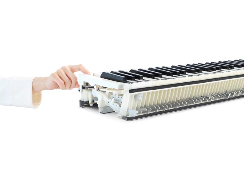 Kawai E-Piano CN-201 – Weiss Digitalpiano mit Bluetooth-MIDI-Konnektivität und integrierten Lern- und Aufnahmefunktionen