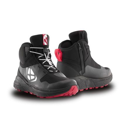 Baskets Ixon SNAKE WATERPROOF - Noir / Blanc