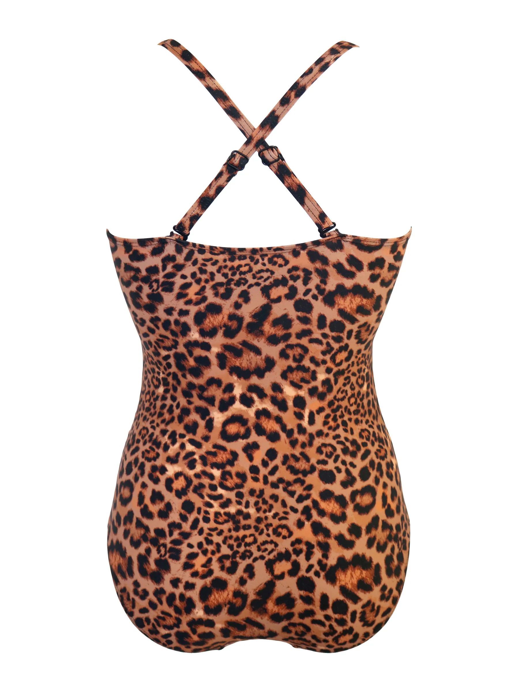 Animal - Pour Moi Santa Monica tummy control corrigerend badpak met afneembare bandjes