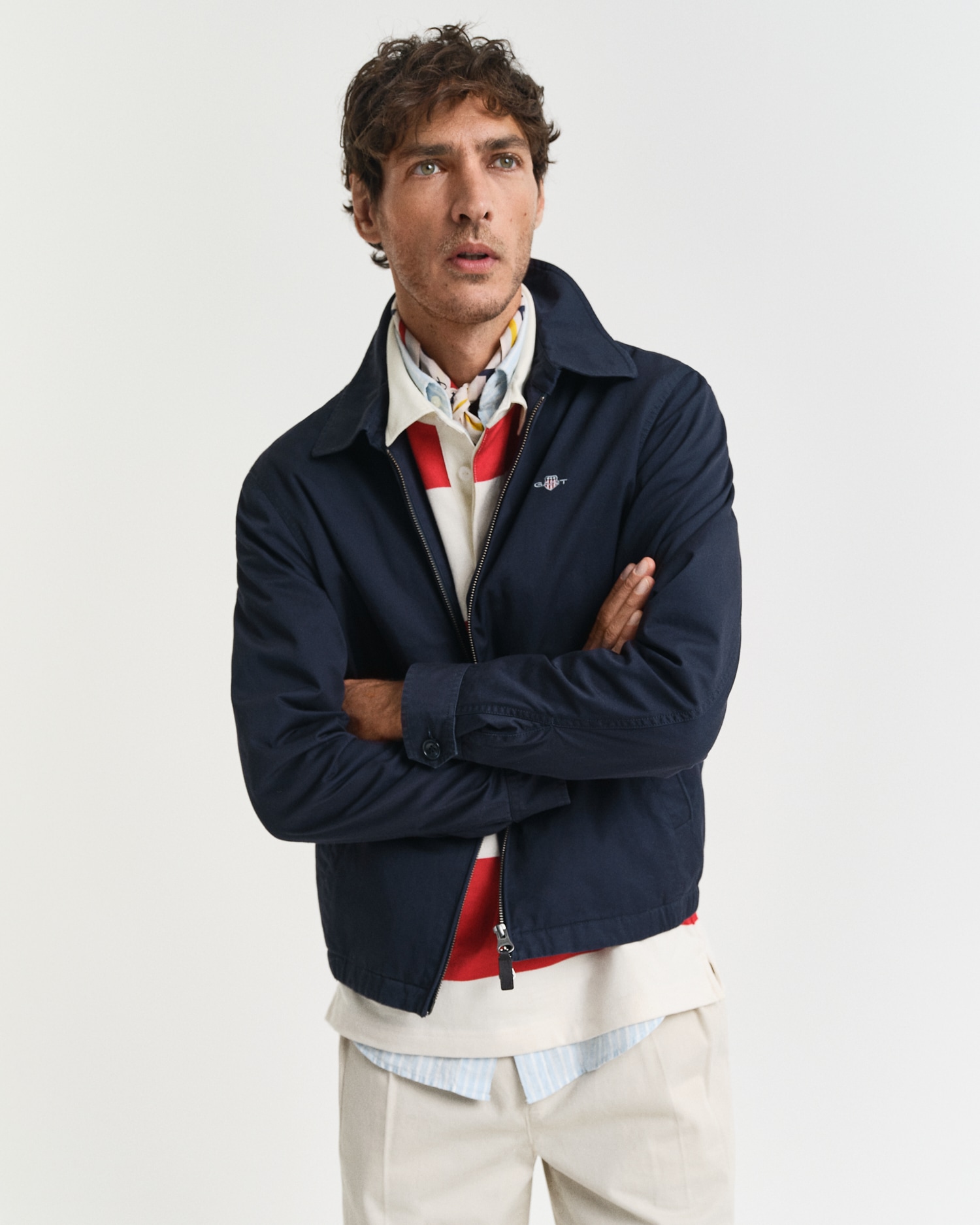 Gant Kurzjacke »COTTON WINDCHEATER JACKET« mit zwei-Wege-Reissverschluss
