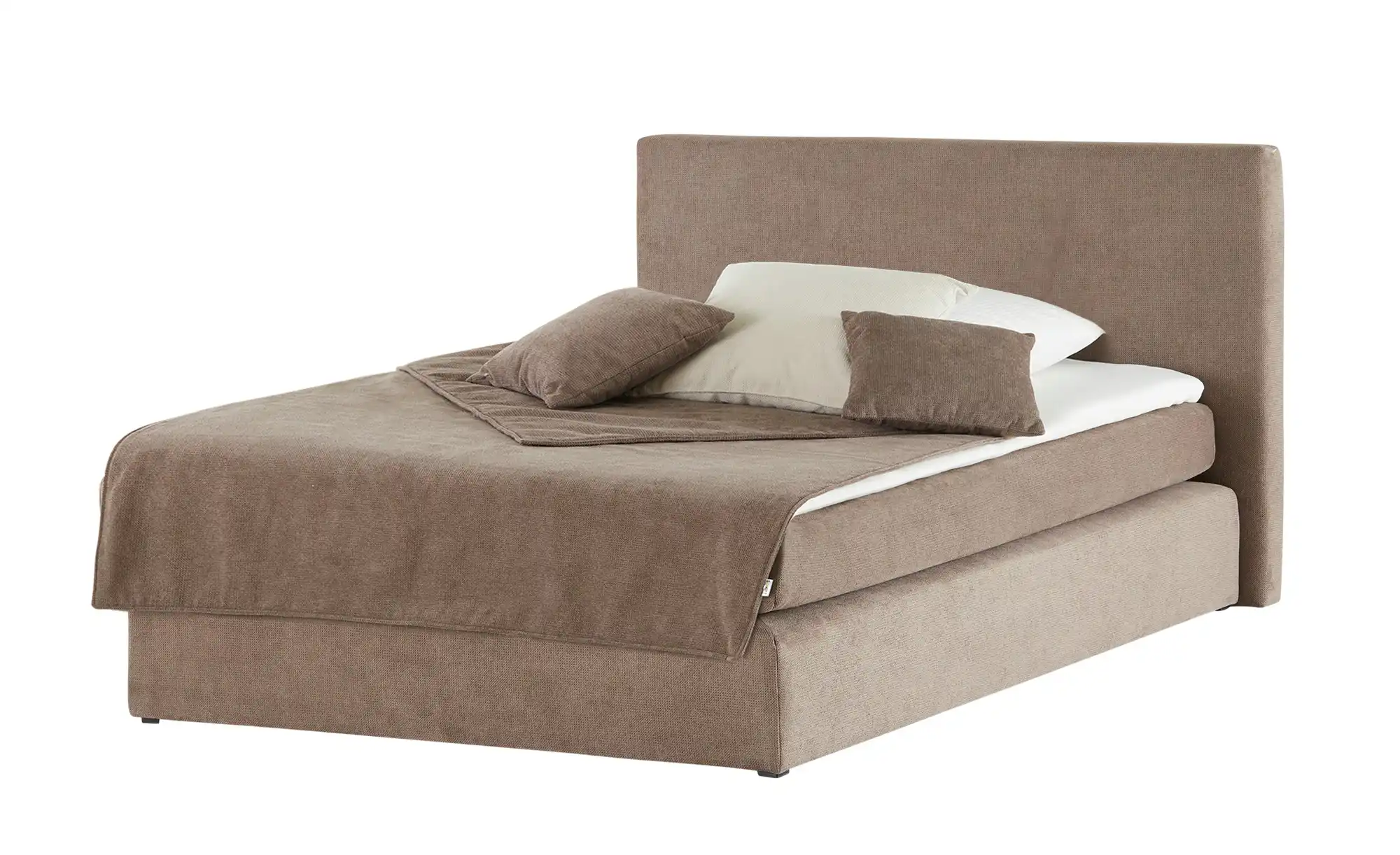 smart Boxspringbett 140x200 - schlamm Basic