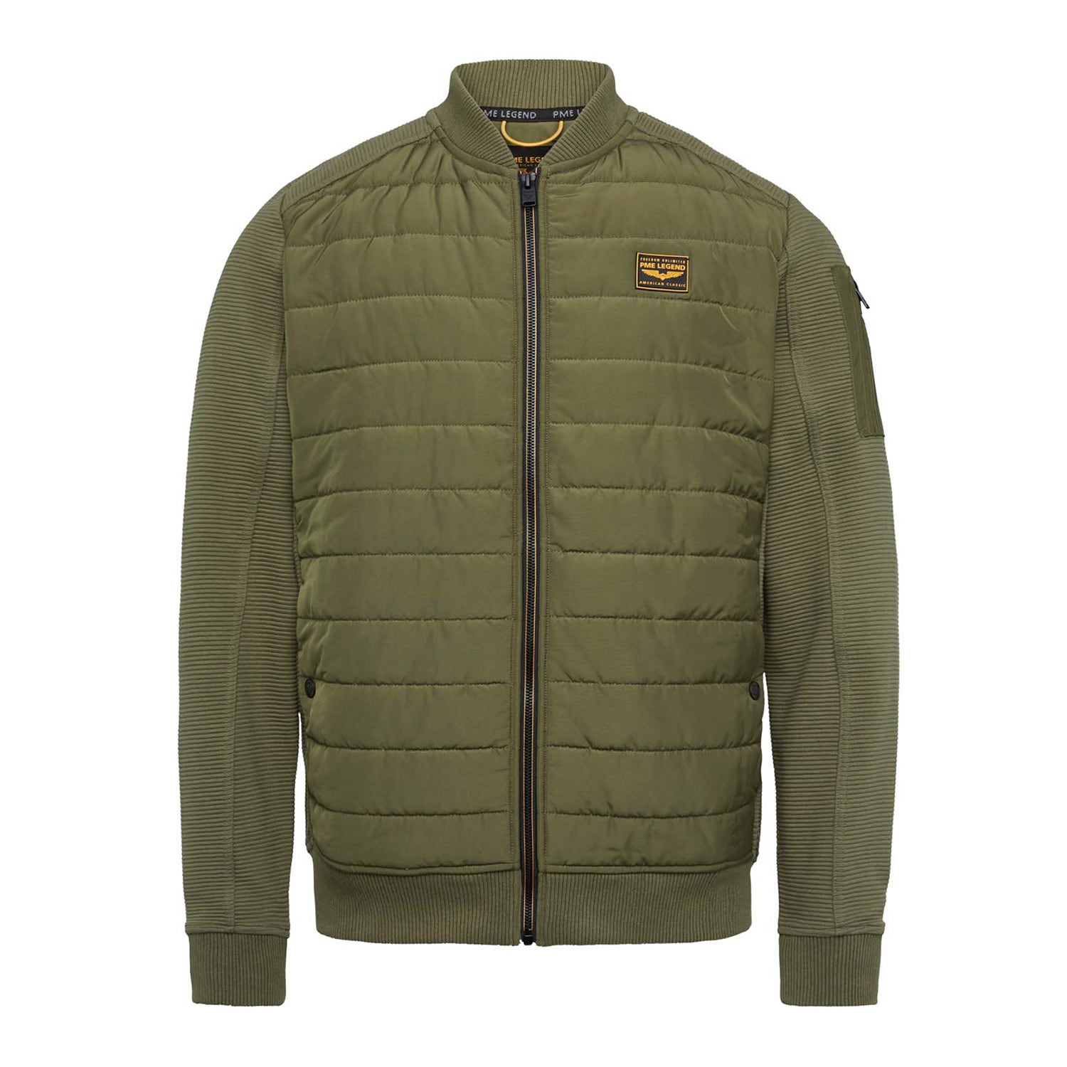 PME Legend  Zip Jacket Ottoman Mixed Padded