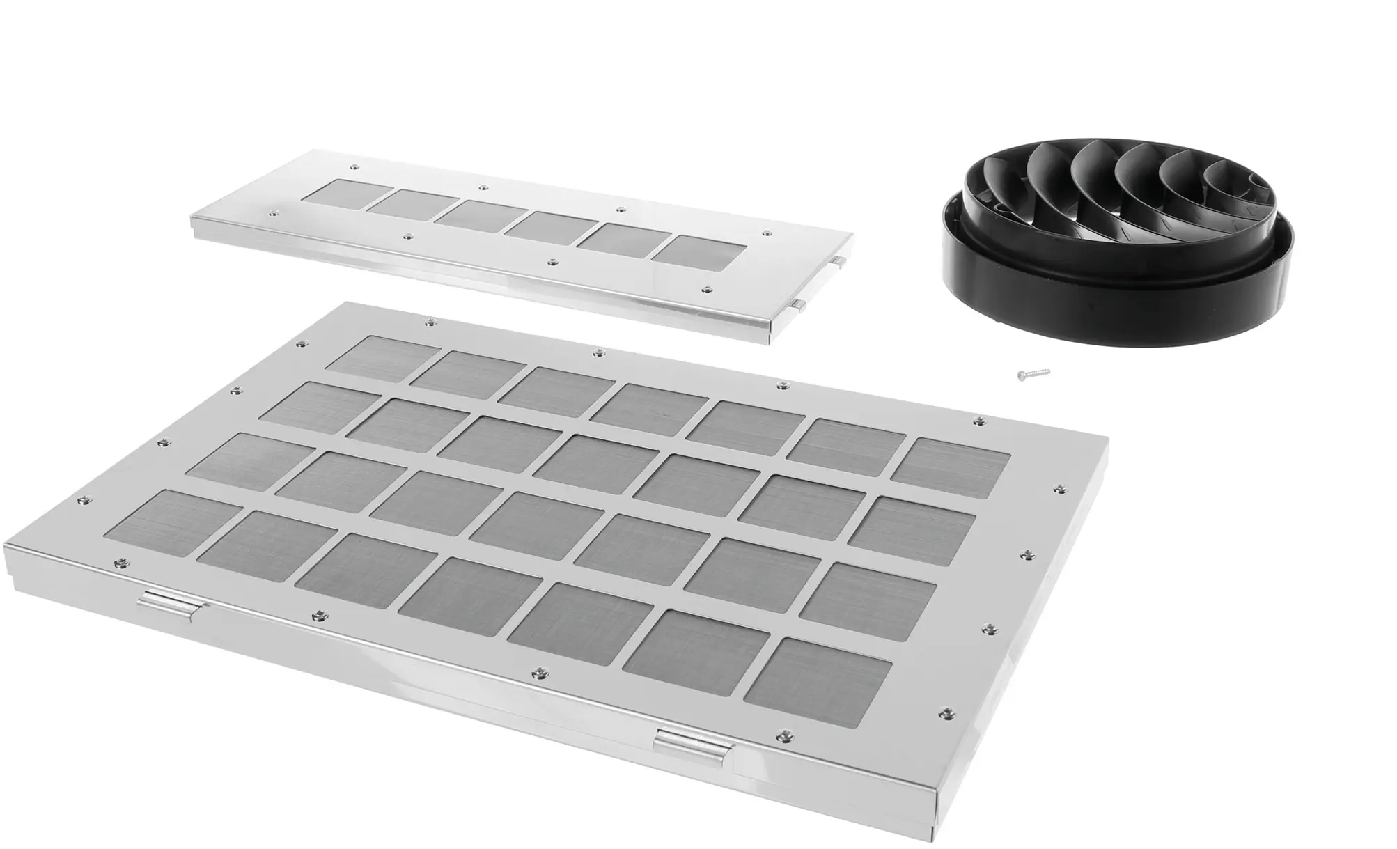 startset incl. regenereerbaar koolfilter (levensduur 10 jaar) voor verticale wandschouwkappen, zonder gebruik van schacht 17000785 • DWZ0AF0R0