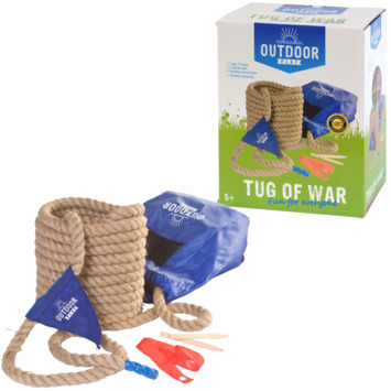 Outdoor play touwtrekken