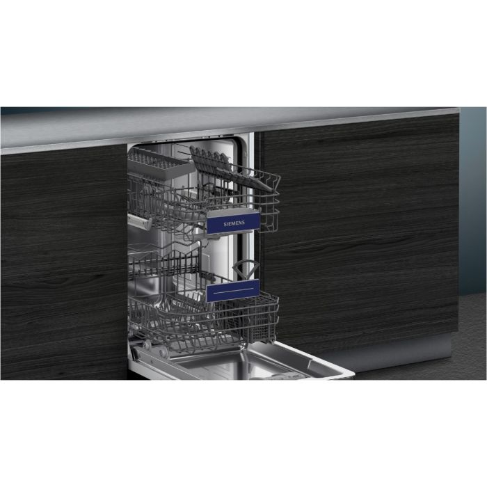 Siemens teilintegrierter Geschirrspüler iQ300 SR53ES28KE Edelstahl