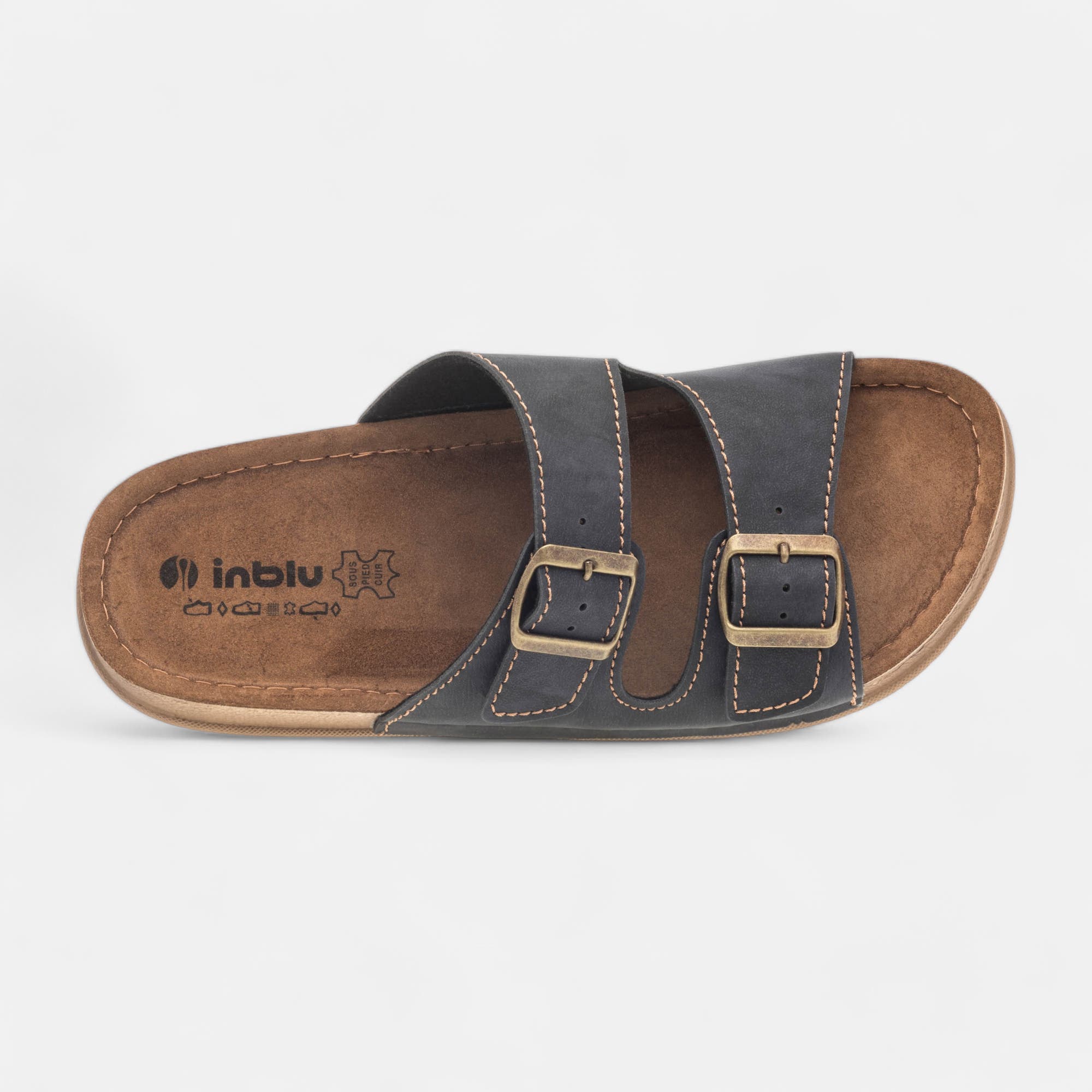 Nu-pieds Homme noir