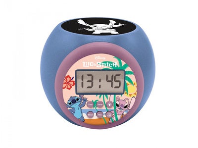 Lexibook Lilo & Stitch Projector Vekkeklokke