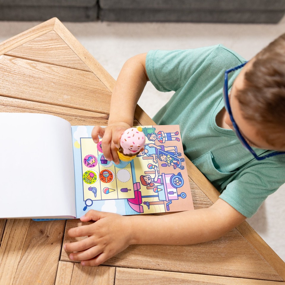 Melissa & Doug - Klistermærker Wow Isvaffel
