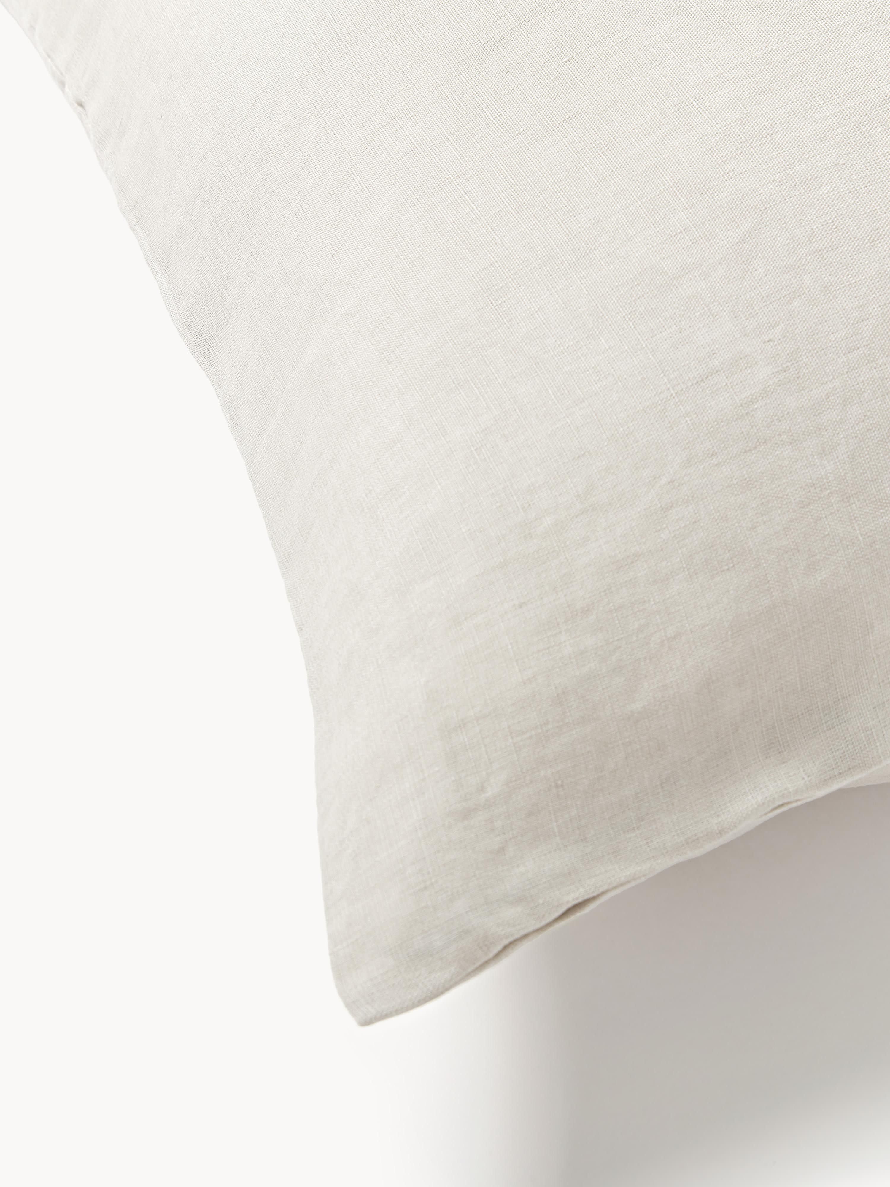 Gewassen linnen kussenhoes Airy