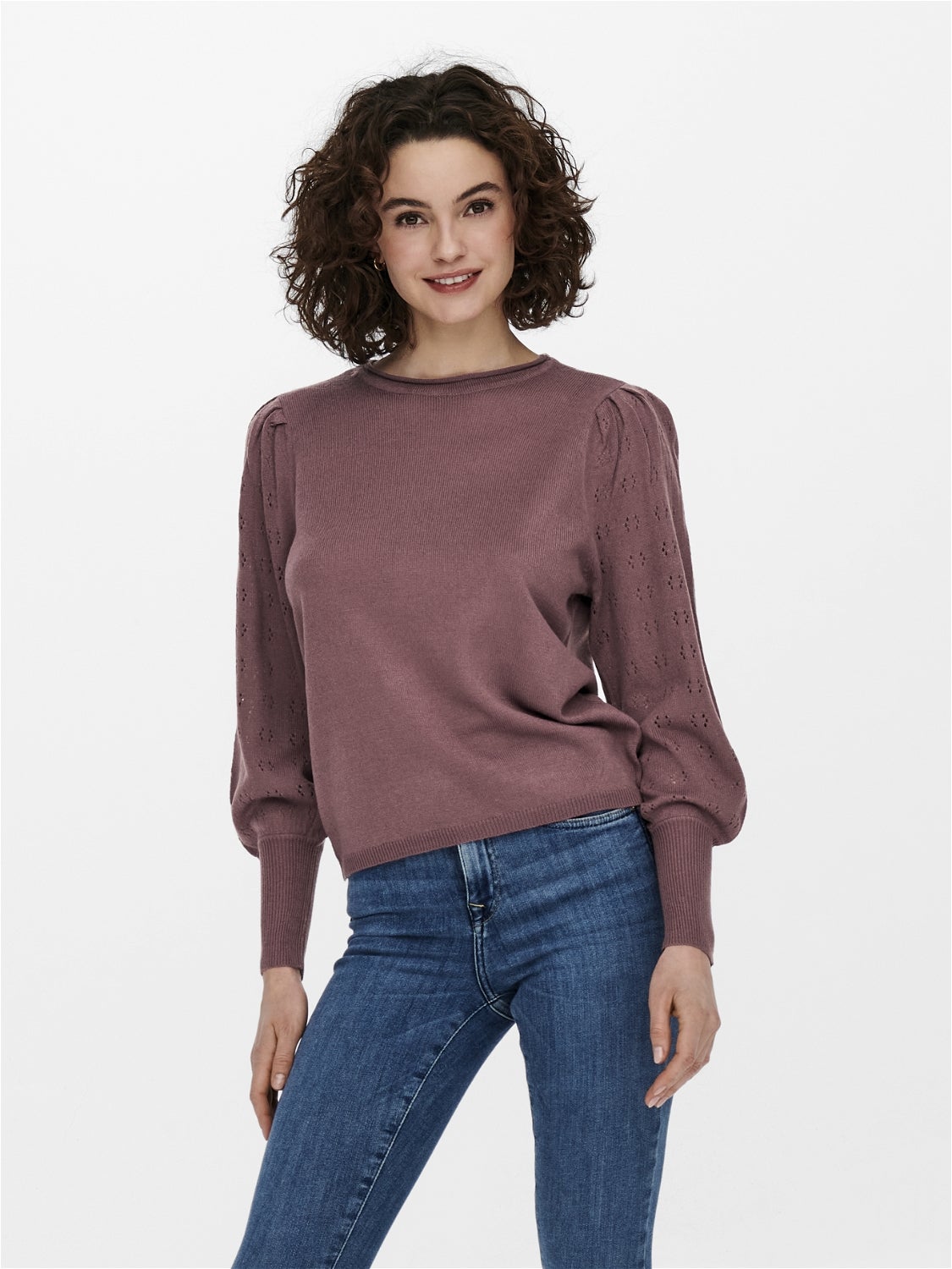 ONLMIRA Strickpullover Rose Brown