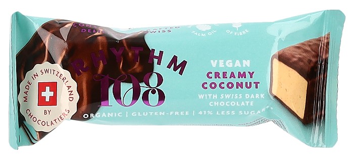 Rhythm108 Super Coconut Dark Chocolate Bar<br>33 g, glutenfrei vegan