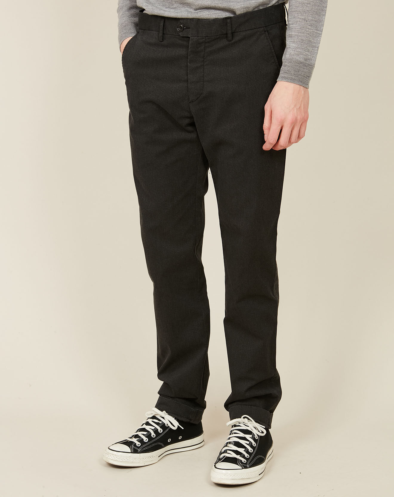 Hartford Pantalon chino Tobby carbone